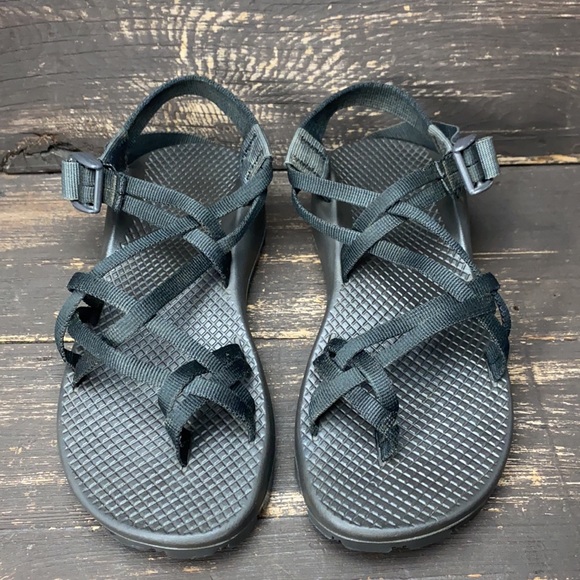 Chaco Shoes - Chacos ZX/2 Black Sandals Size 7